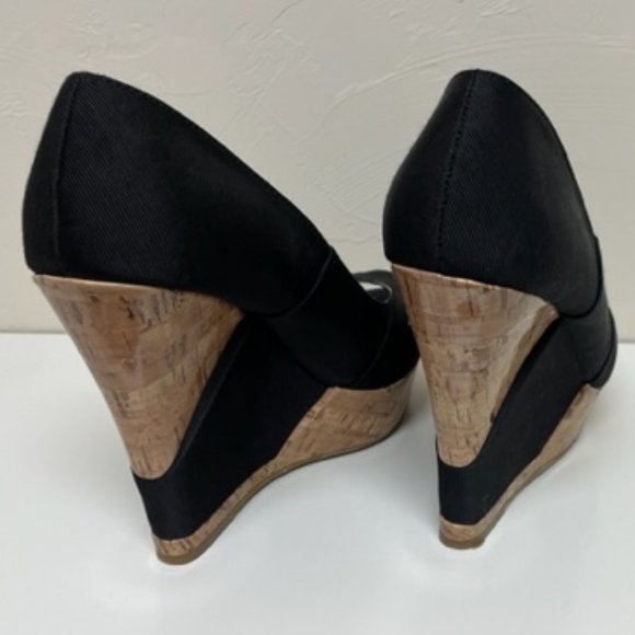 Mossimo Black Wedge Shoes – 6.5 - Picture 2 of 7